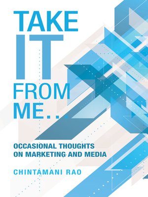 cover image of Take It from Me...